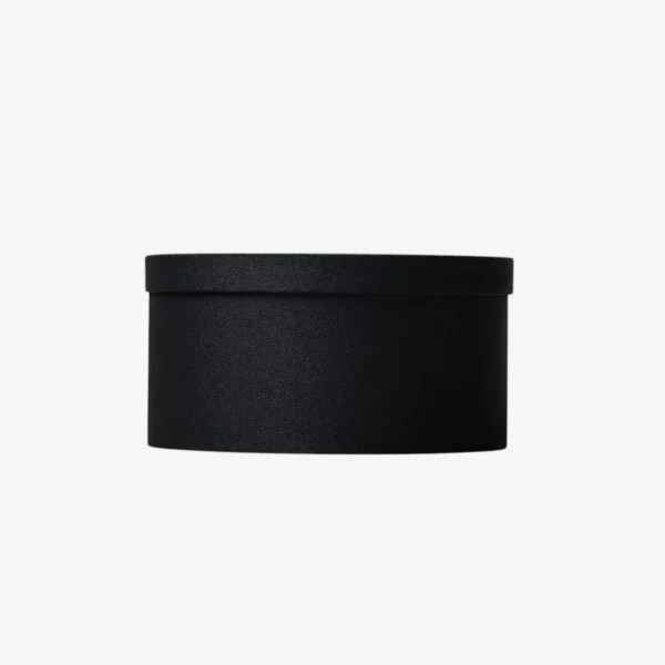 Boite à chapeau noire D29*H15 cm